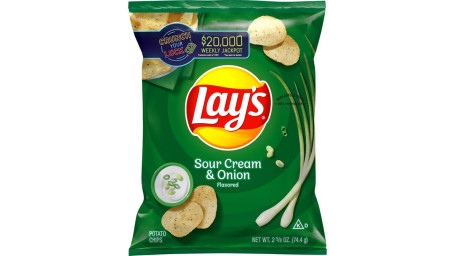 Oignon À La Crème Sure Lay's 2,625 Oz.