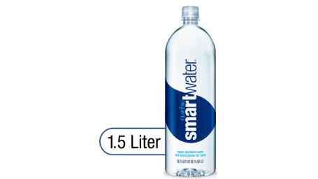 Glaceau Smartwater 1,5 Litre.