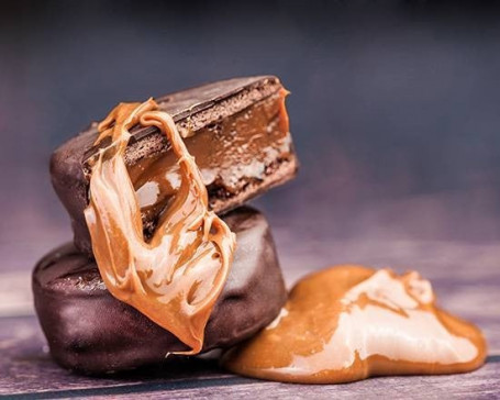 Alfajor De Chocolate Artesanal Con Dulce De Leche