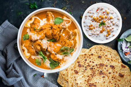 Butter Chicken Thali (Serves 1-2)