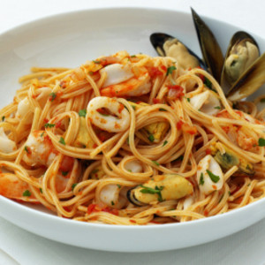 Spaghettis Aux Fruits De Mer