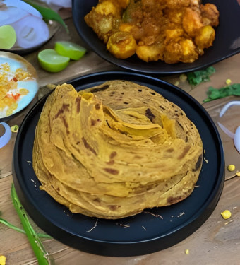 Laccha Paratha(2Pec)+Curry