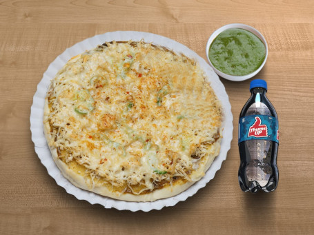 6 Chicken Regular Cheese Pizza Thumbs Up(250Ml)