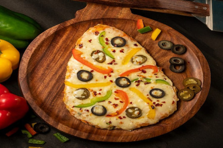 Italian Pizza With Mozzarella Cheese