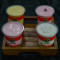 1 Rose Lassi 1 Strawberry Lassi 1 Mango Lassi 1 Malai Lassi (700 ml)