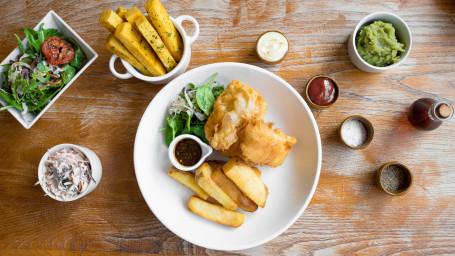 Beer Battered Halloumi V