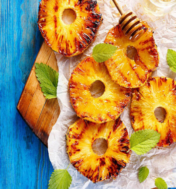 Grilled Pineapple Sweet Chilly