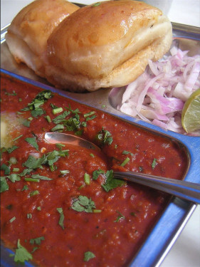 Stuffed Pav Bhaji