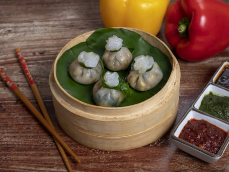 Mix Veg With Water Chestnut Steamed Open Bao