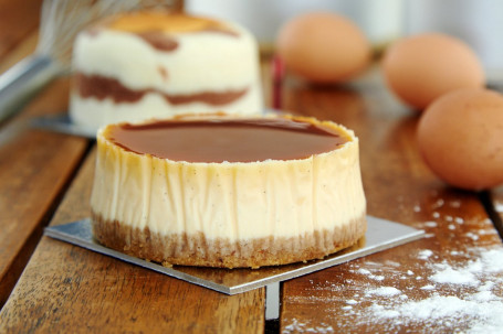 Whole Salted Caramel Cheesecake