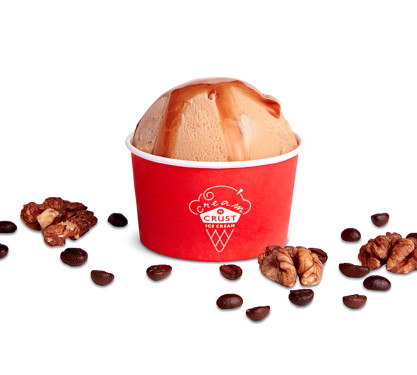 Crunchy Caramel Ice Cream