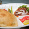 Chole [250Ml] 2 Bhature Pickle Salad Chass Roasted Papad