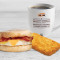Combo Chef-D’oeuf Avec Bacon Sur Muffin Anglais Muffin Anglais Bacon Egger Combo