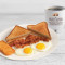 Petit-déjeuner classique Classic Bacon Eggs Combo