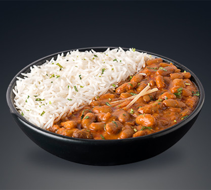 Rajma Masala Steamed Rice (Serve For Two)