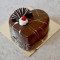 Heart Shape Chocolate Mud Cake [Eggless