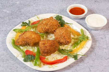 Crunchy Chicken Momos [6 Pieces]