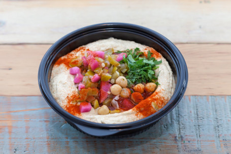 Spicy Hummus (Hummus Beiruty) (V) (Spicy