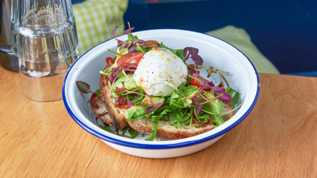 Smashed Avocado Parmesan Shaving (Vg