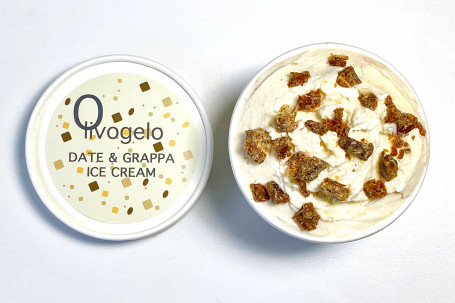 Date Grappa Ice Cream (Large