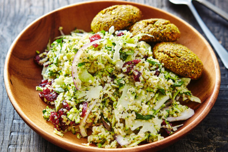 Baked Sweet Potato And Lentil Falafels