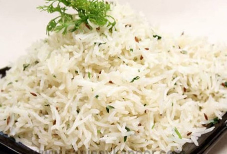 Zeera Pulao With Gravy Or Raita