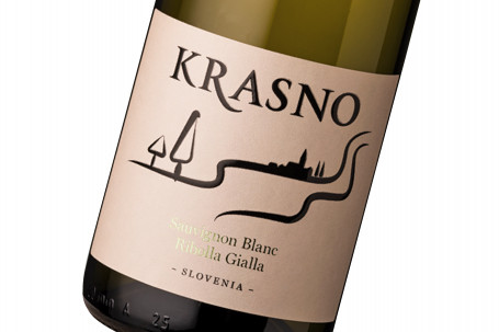 Krasno Sauvignon Blanc Ribolla, Brda, Slovénie