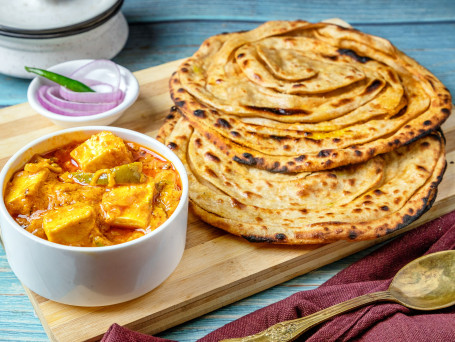 Kadhai Paneer Choice Of Bread