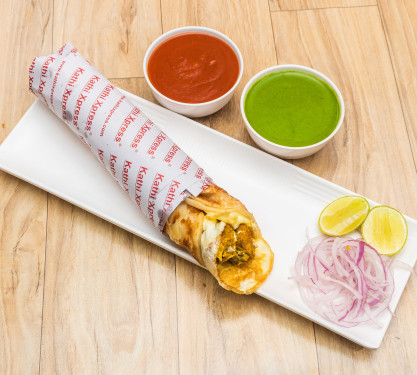 Double Chicken Katti Roll