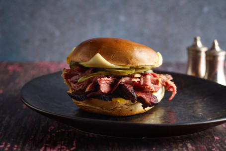 Salt Beef Pastrami Bagel