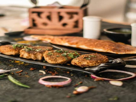 Veg Galouti Kebab Paratha (Serves 1 -2)