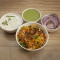 Vegetable Biryani With Plain Raita