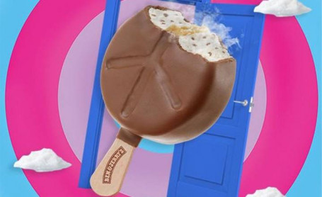 Ben Jerry's Cookie Dough Peace Pop Ice Cream Stick