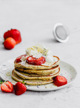 Crêpes aux fraises