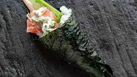 Spicy Sake Hand Roll