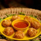 Fried Yellow Light Momos (Paneer)