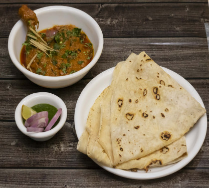 Kadhai Chickenwith 2 Rumali Roti