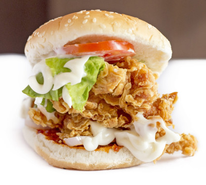 Classic Chicken Makhani Burger