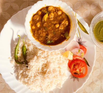 Chatpate Chole And Rice