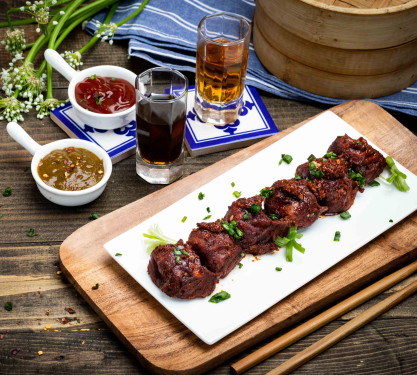 Fried Stir Fry Chicken Momos