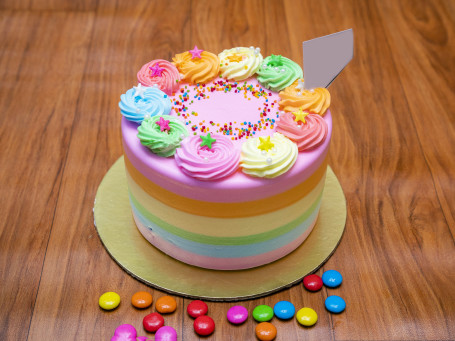 Rainbow Exotic Cake