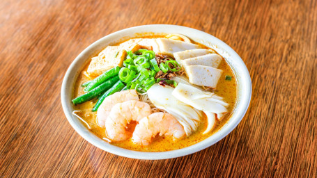 Seafood Curry Laksa Soup Noodles