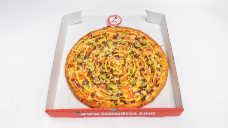 Tops Cheesy Burger Pizza