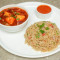 Chinese Combo (Fried Rice With Chilli Paneer)