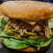 Pulled Pork Gherkin Burger