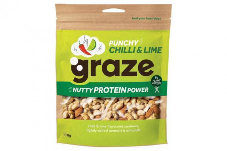 Graze Sharing Punchy Protein Nuts