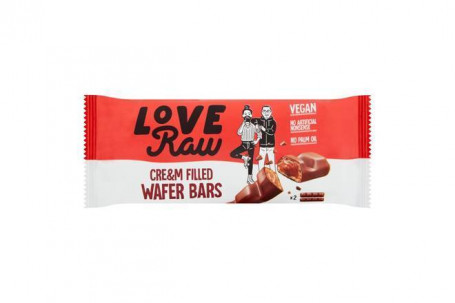 Loveraw Vegan Cream Wafer Bar