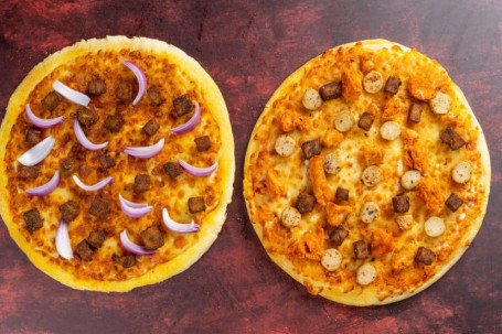 1 Veg 1 Non Veg Pizza Combo