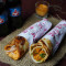 Butter Chicken Roll With Tandoori Egg Roll 2 Cold Drinks (250 Ml)