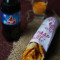Butter Chicken Roll With Cold Drink (250 Ml)